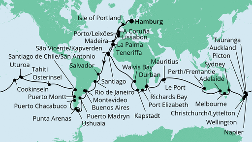 Schärengärten der Ostsee ab Warnemünde mit AIDAmar