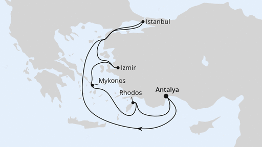 England, Schottland & Norwegen ab Kiel mit AIDAbella