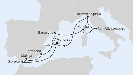 Skandinavien ab Kiel mit AIDAbella